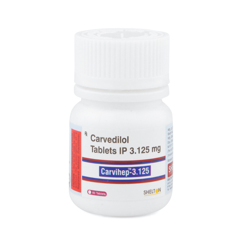 Carvihep 3.125 product packaging